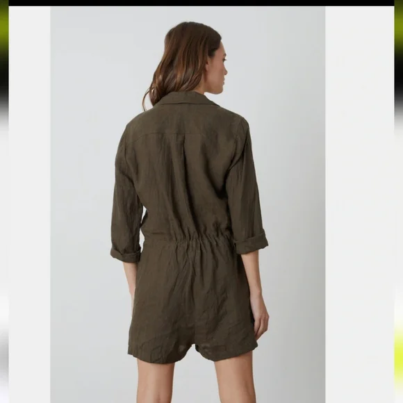 Olive Green Women's Jumpsuit